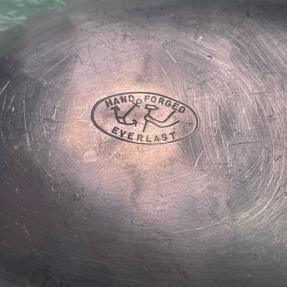 Everlast Hand-Forged Leaf Silver Tray Trinket Dish - Picture 3 of 4